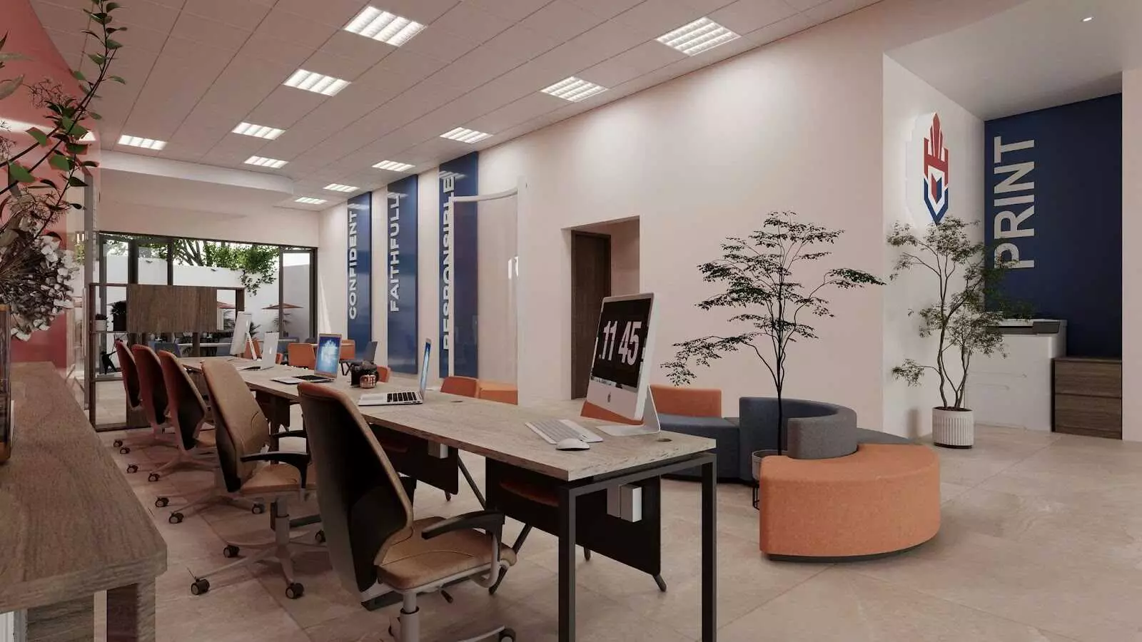 không gian học tập tại trường đại học hùng vương tphcm dhv
