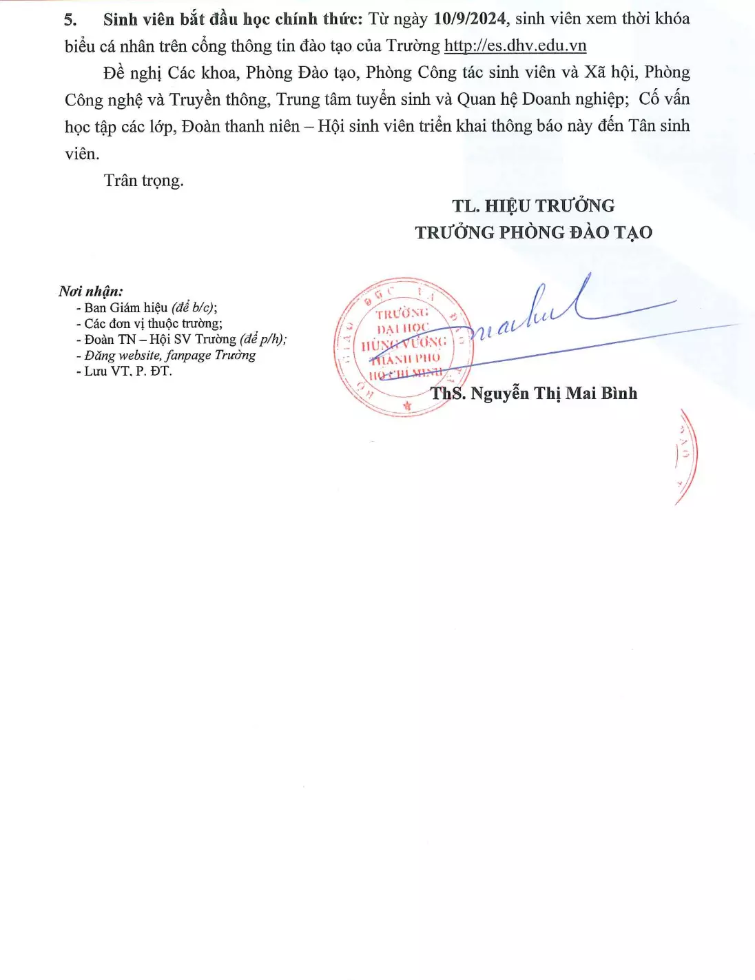 DHV - Trường Đại Học Hùng Vương TPHCM