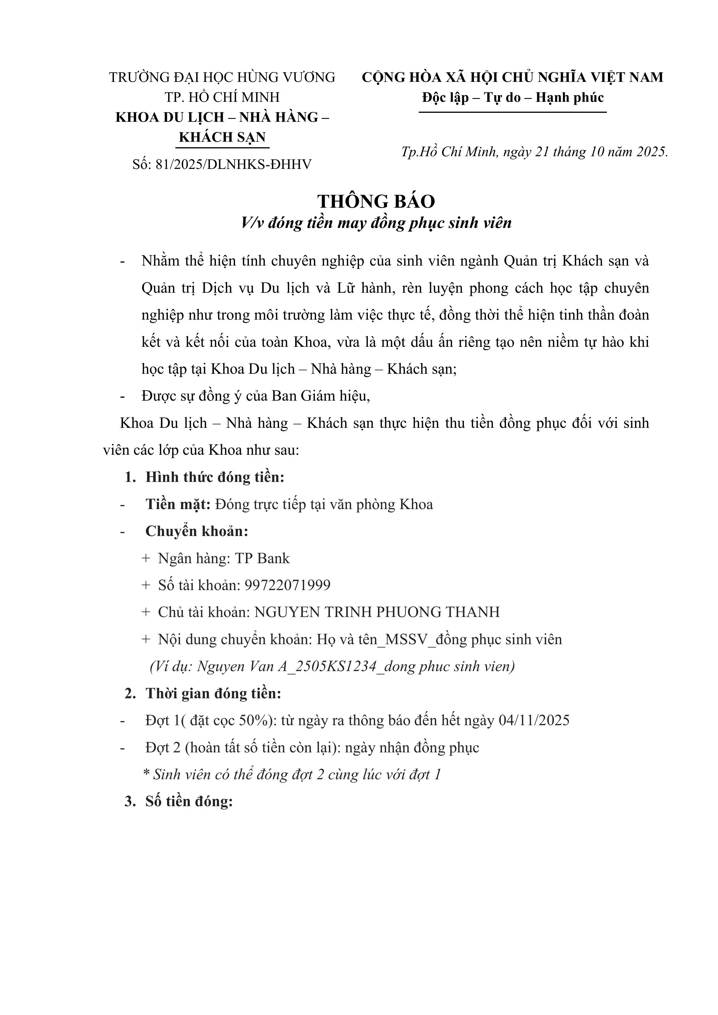 DHV - Trường Đại Học Hùng Vương TPHCM