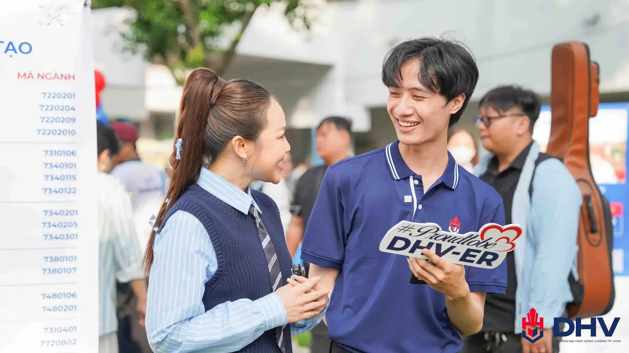 Representatives from Hung Vuong University of Ho Chi Minh City (DHV) participated in the 2025 University Admission and Career Orientation Fair