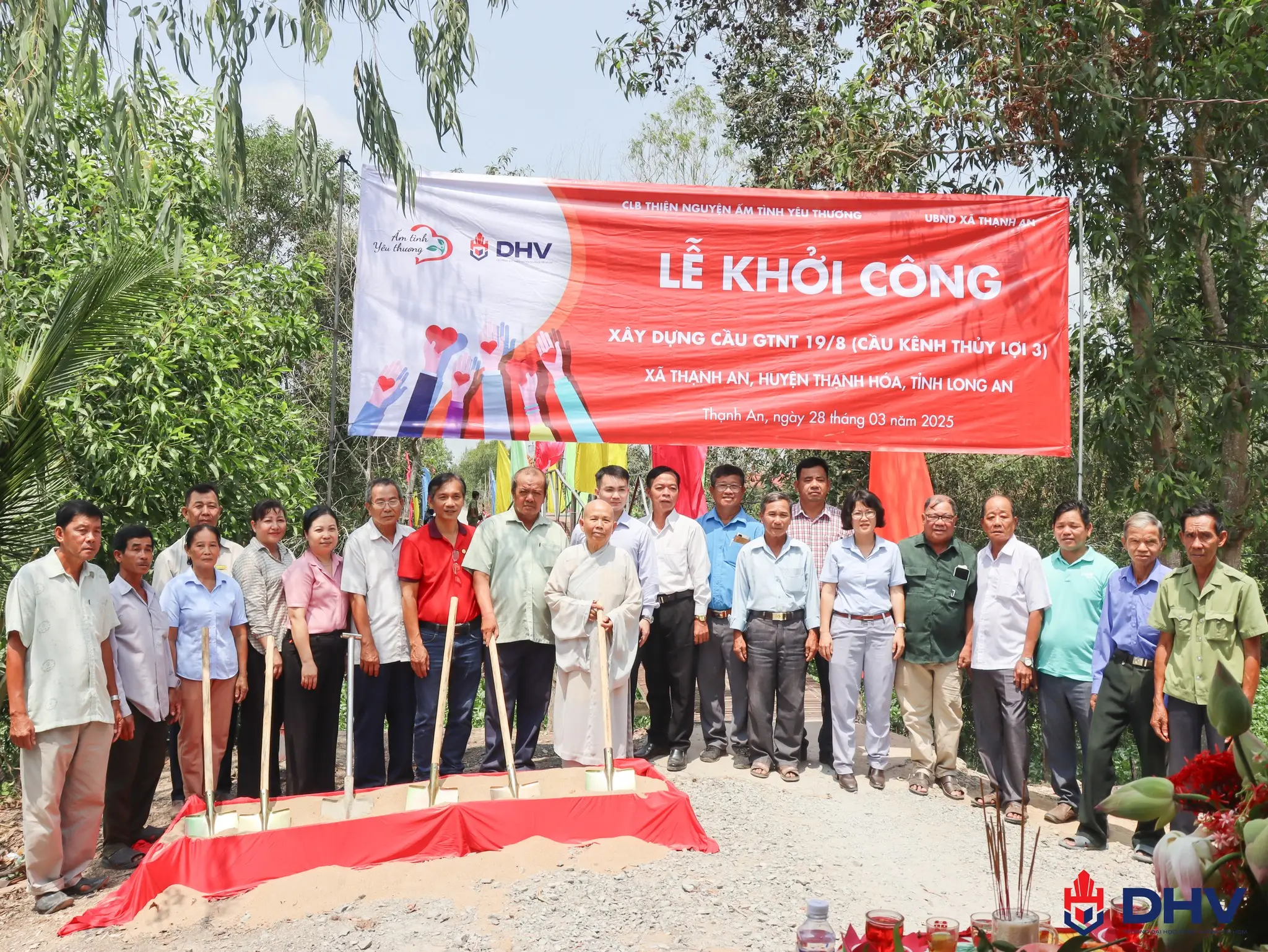 Lễ Khởi công xây dựng Cầu 19/8 (Cầu Kênh Thuỷ Lợi 3)