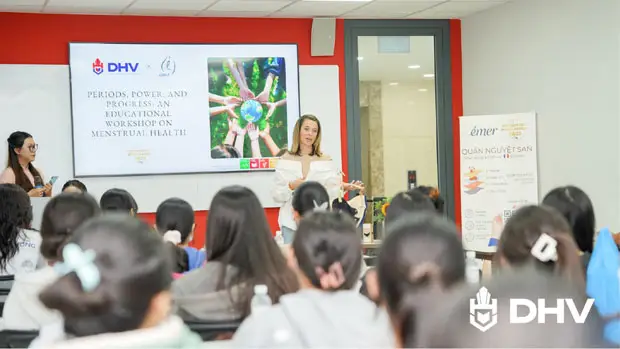 DHV tự hào sở hữu hệ thống cơ sở vật chất hiện đại, đáp ứng mọi nhu cầu học tập và nghiên cứu của sinh viên trong thời đại công nghệ 4.0 - Ảnh: DHV