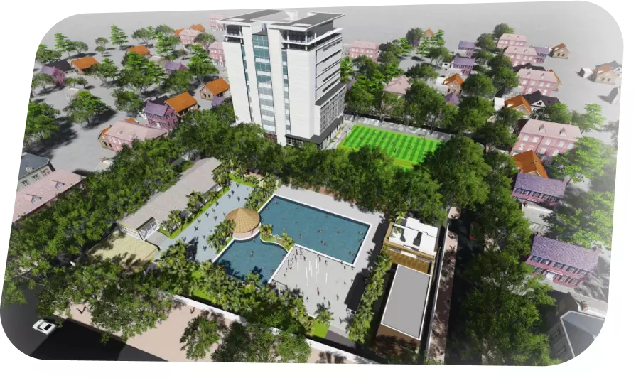 Main campus Hung Vuong University of Ho Chi Minh City - DHV