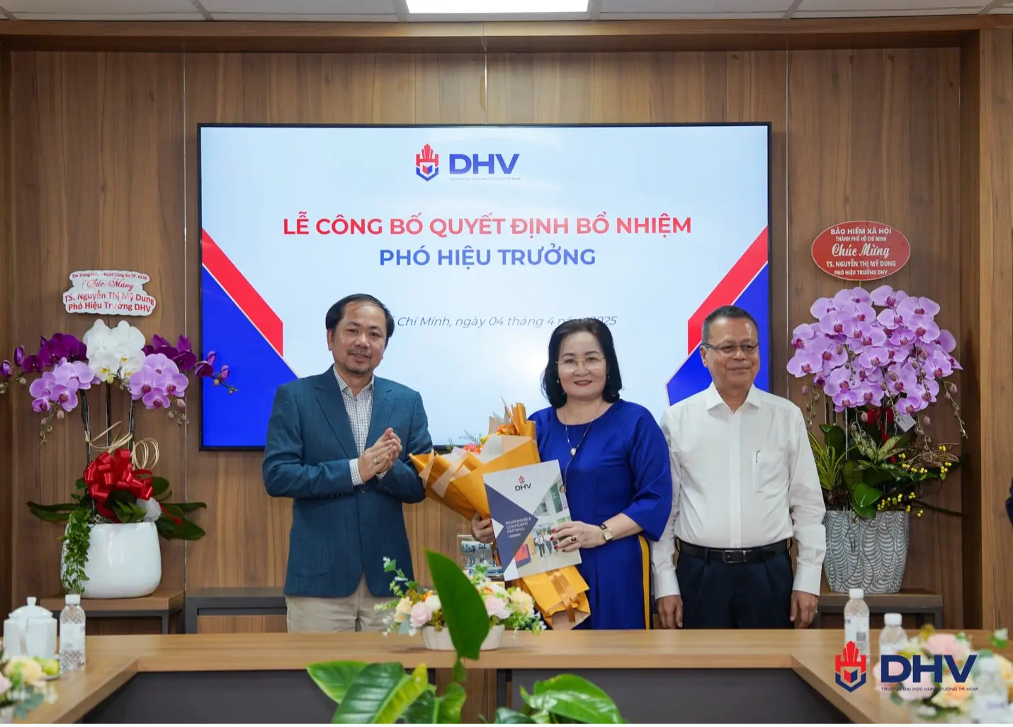 TS. Nguyễn Thị Mỹ Dung được bổ nhiệm Phó Hiệu trưởng, cam kết dẫn dắt DHV phát triển mạnh mẽ về mặt học thuật.