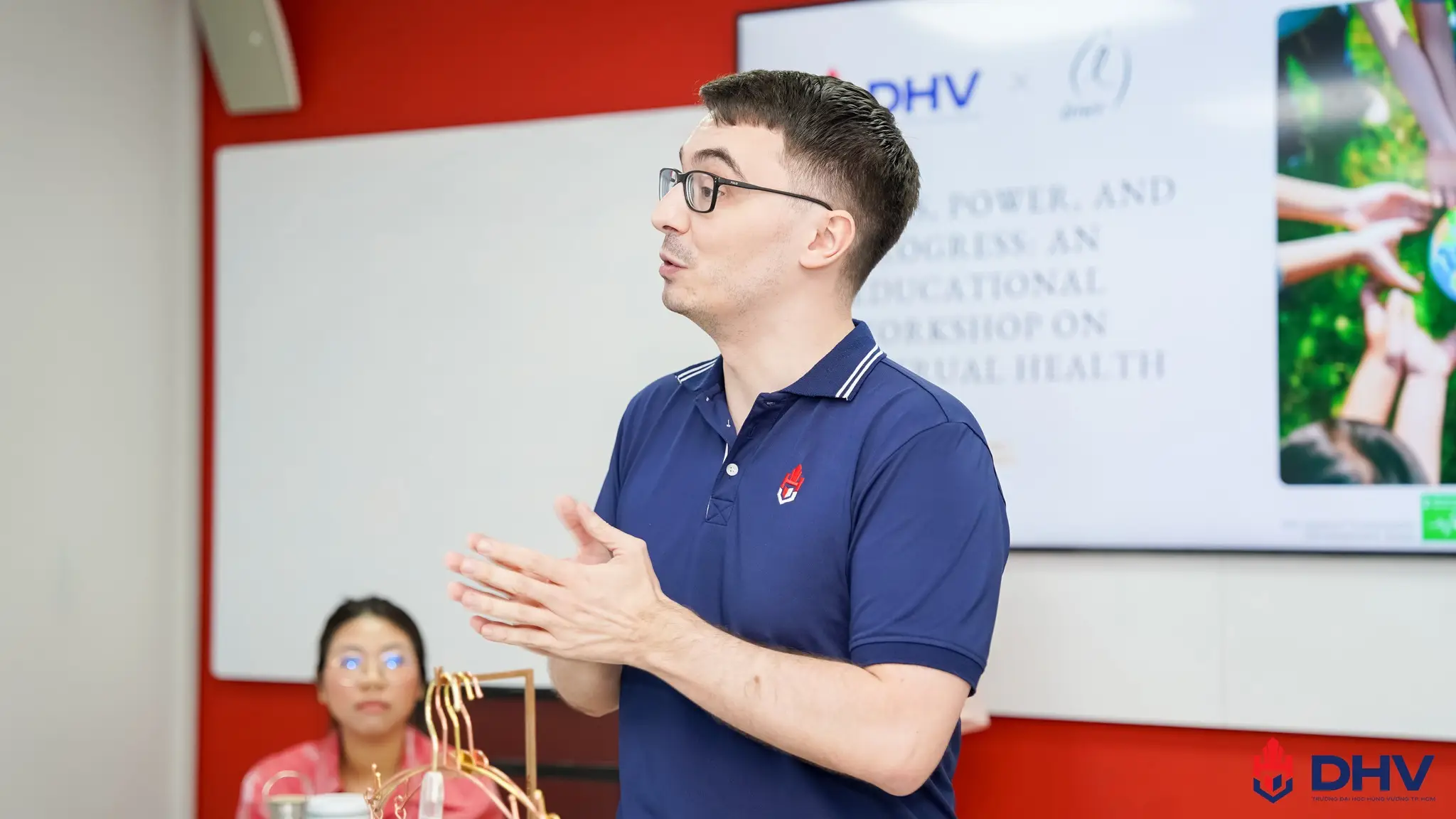 Mr. Guilloux Florent – Vice Director of the Cooperation Development Department, Hung Vuong University of Ho Chi Minh City (DHV).