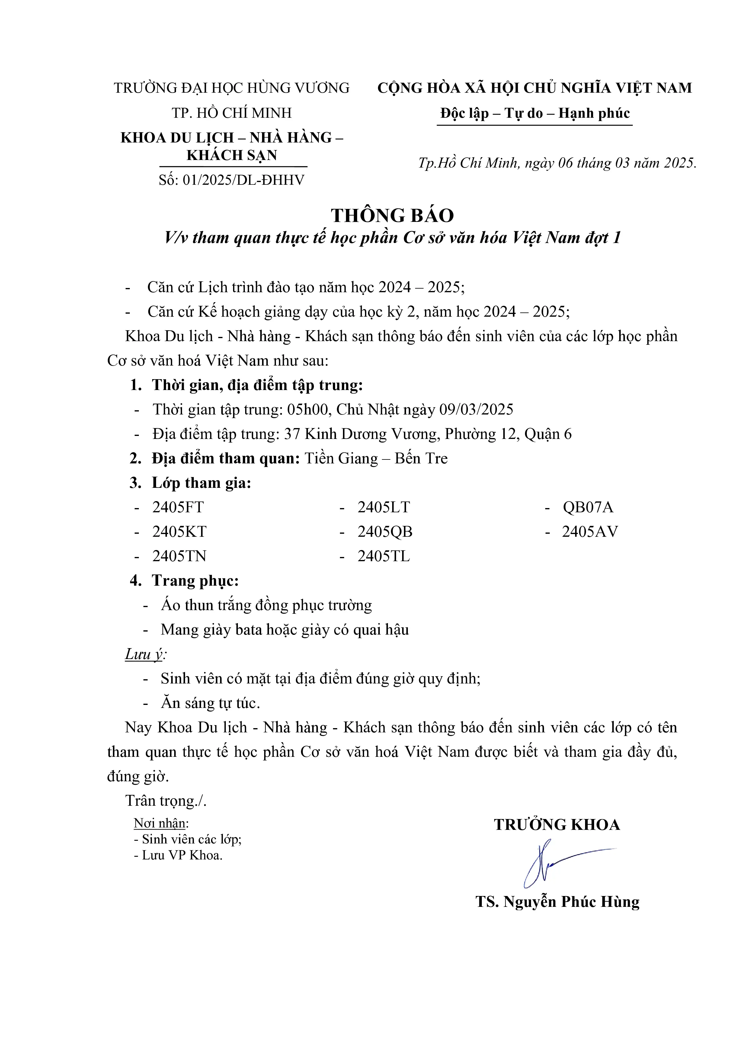 DHV - Trường Đại Học Hùng Vương TPHCM