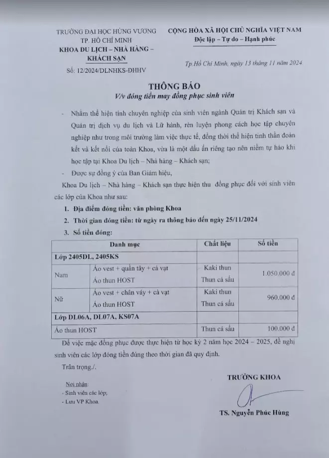 DHV - Trường Đại Học Hùng Vương TPHCM