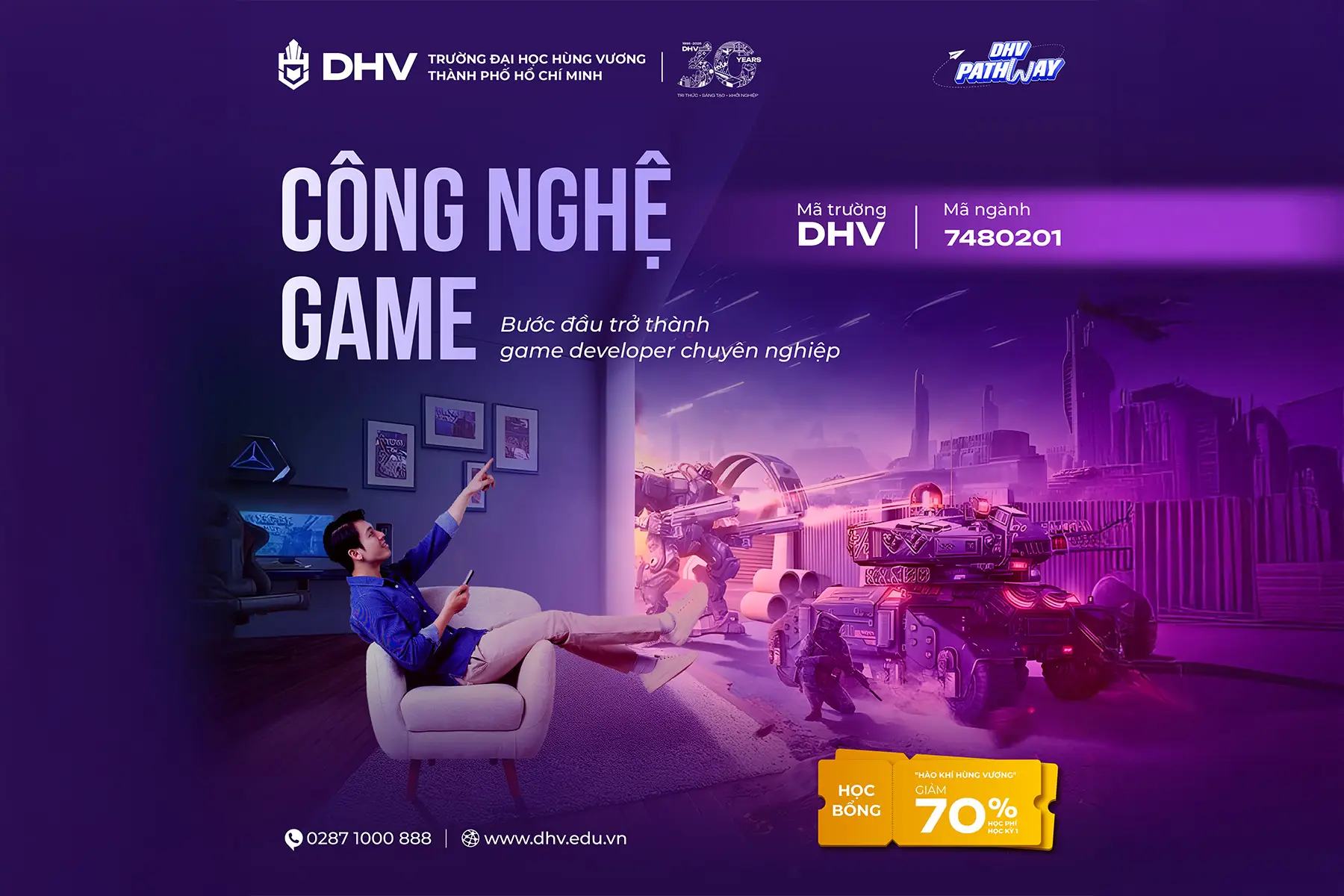 DHV - Trường Đại Học Hùng Vương TPHCM