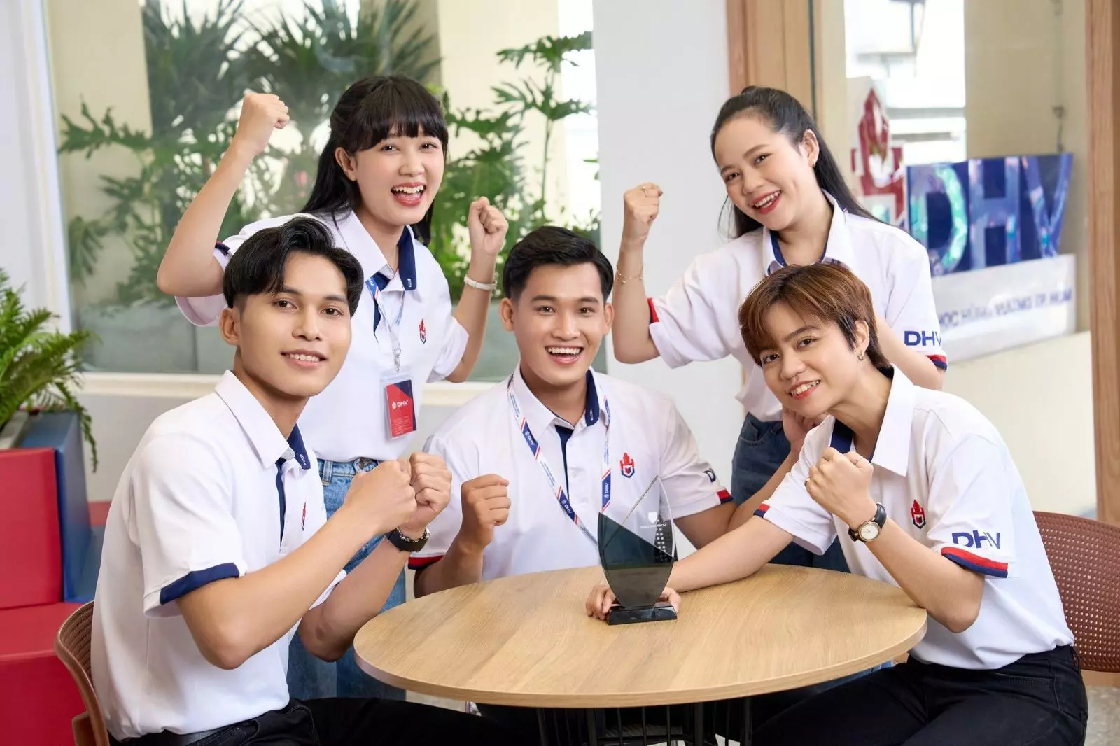 Students group of DHV Hung Vuong University of Ho Chi Minh City