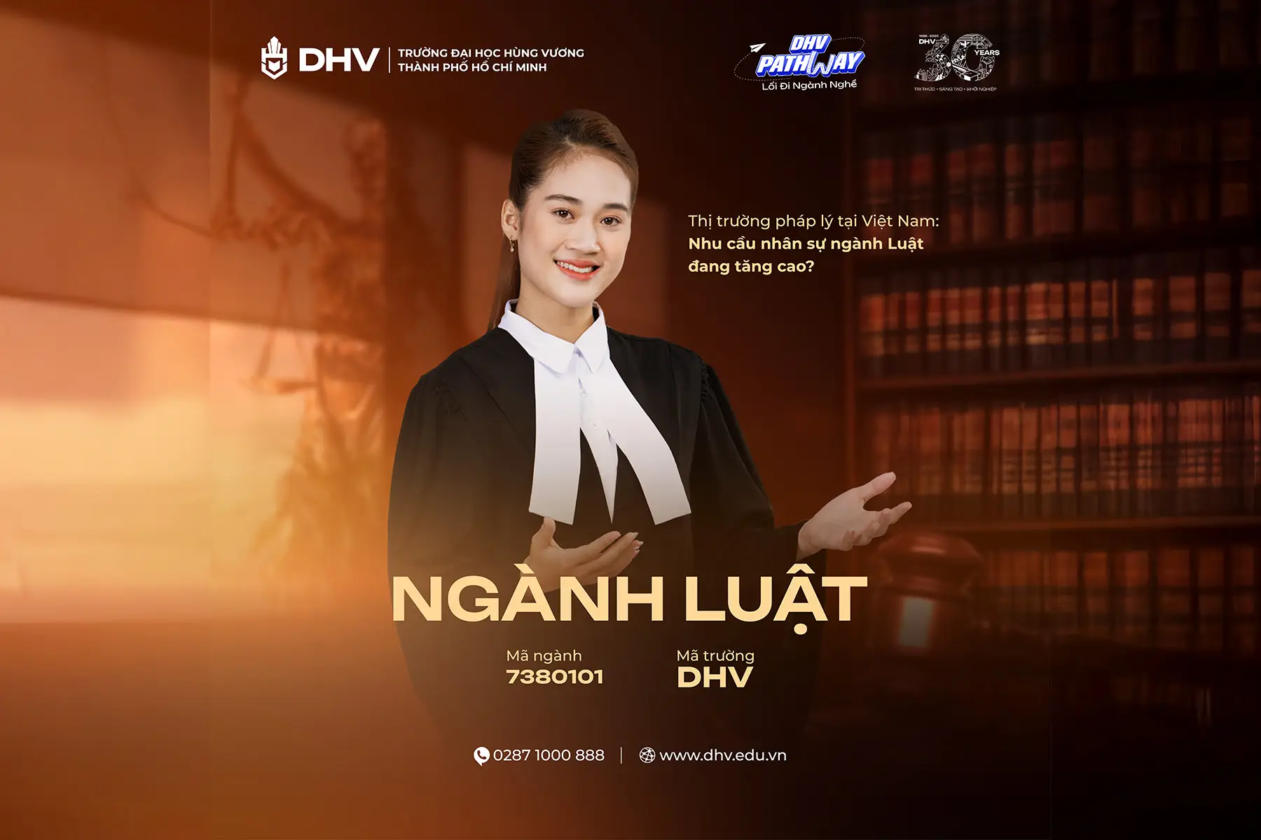 Ngành Luật Trường Đại học Hùng Vương TP.HCM (DHV)
