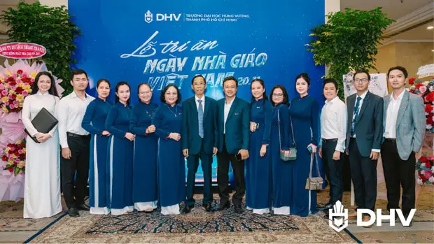 Đội ngũ giảng viên tâm huyết, giàu kinh nghiệm - Ảnh: DHV