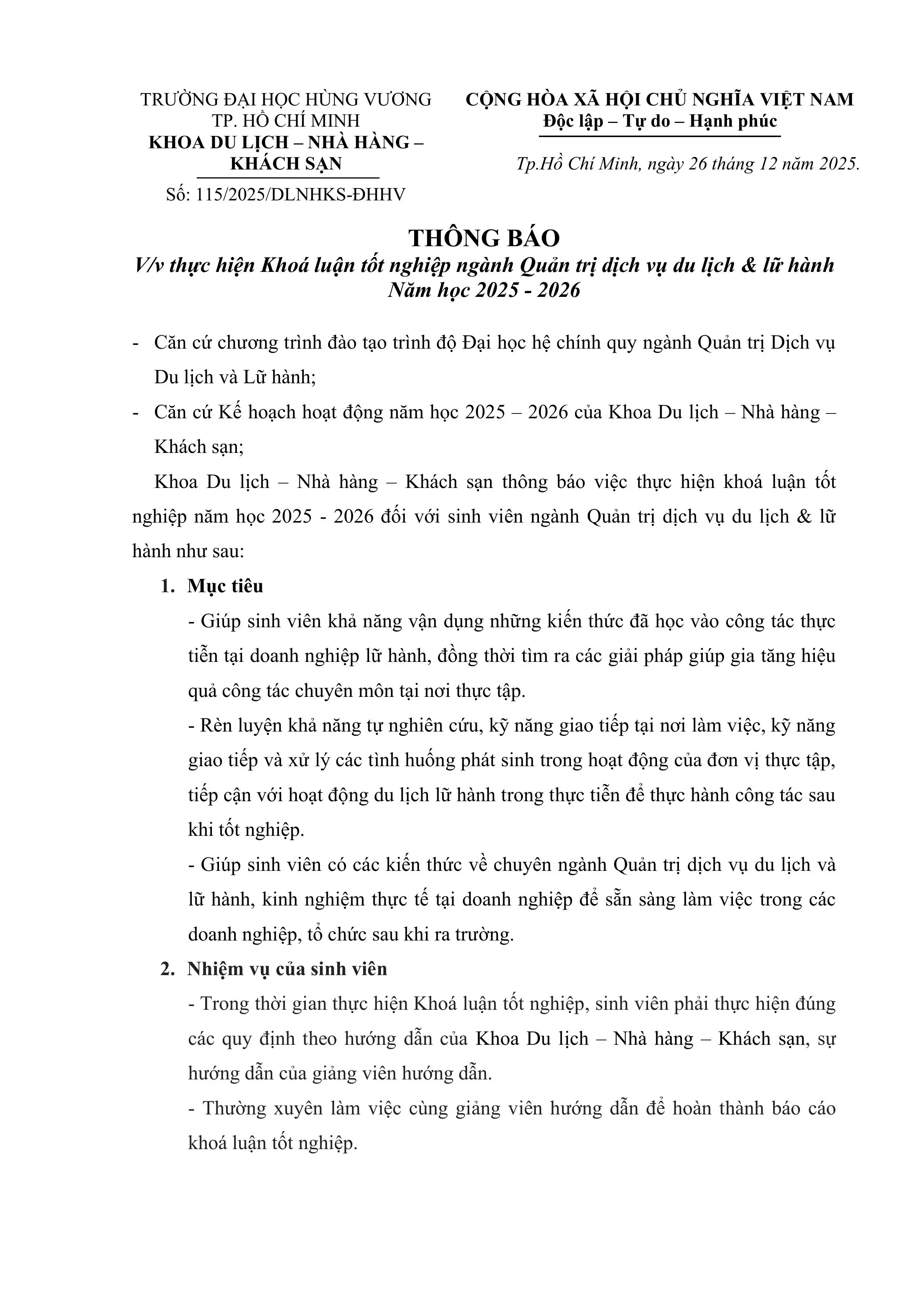 DHV - Trường Đại Học Hùng Vương TPHCM